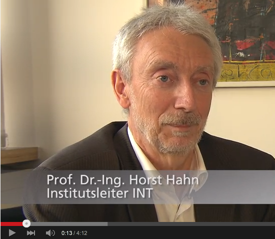 Nanoglass YouTube Video feature Professor Horst Hahn