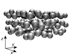 Thermally tunable self-assembled metamaterial