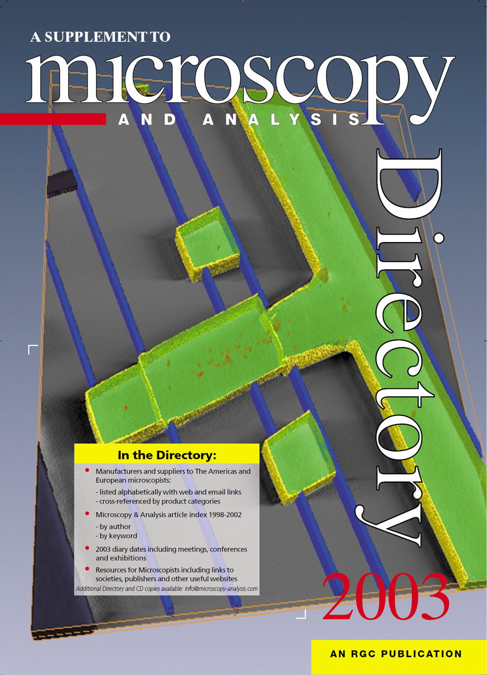 Microscopy Analysis Cover