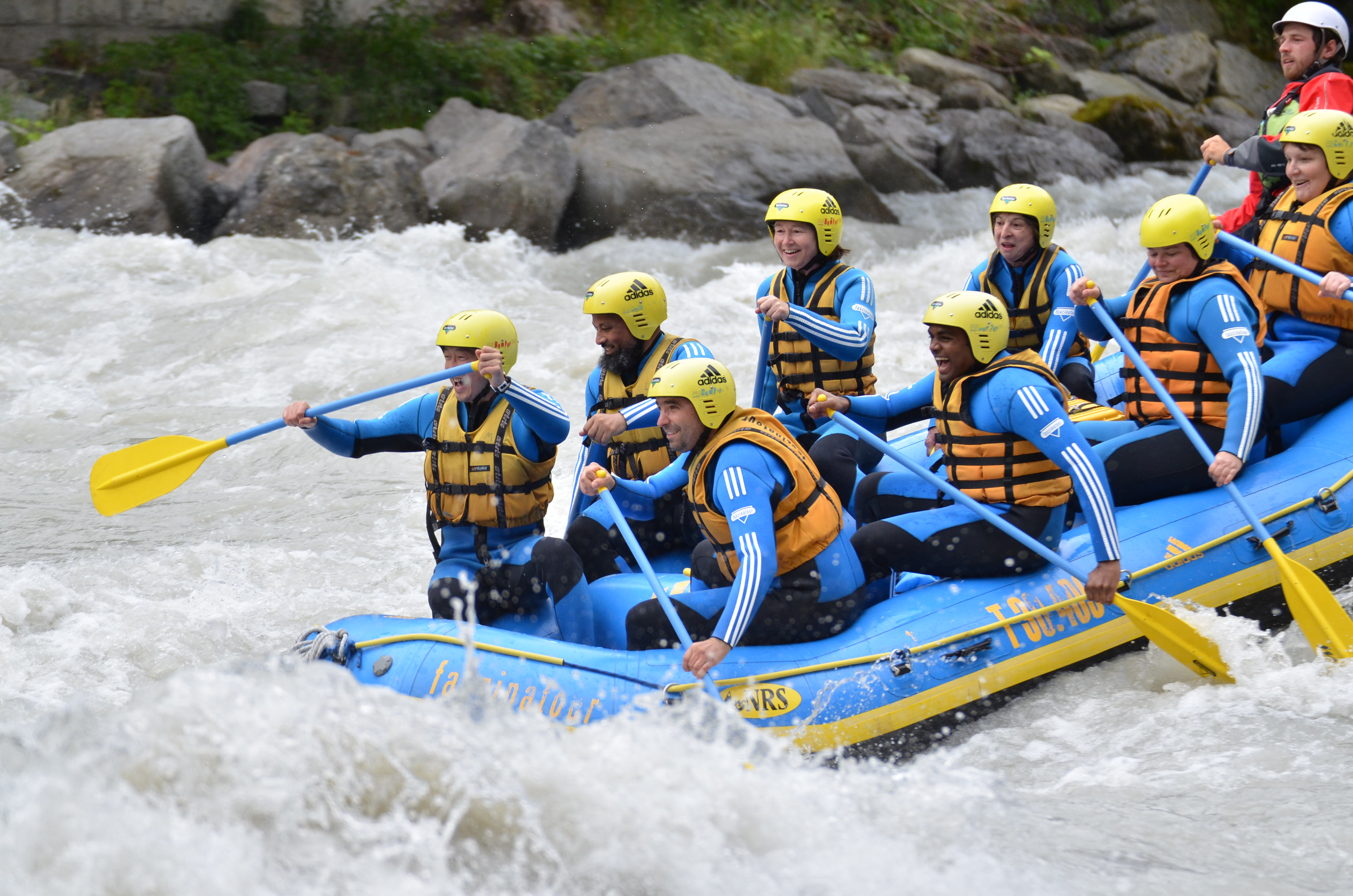 Rafting on the Inn