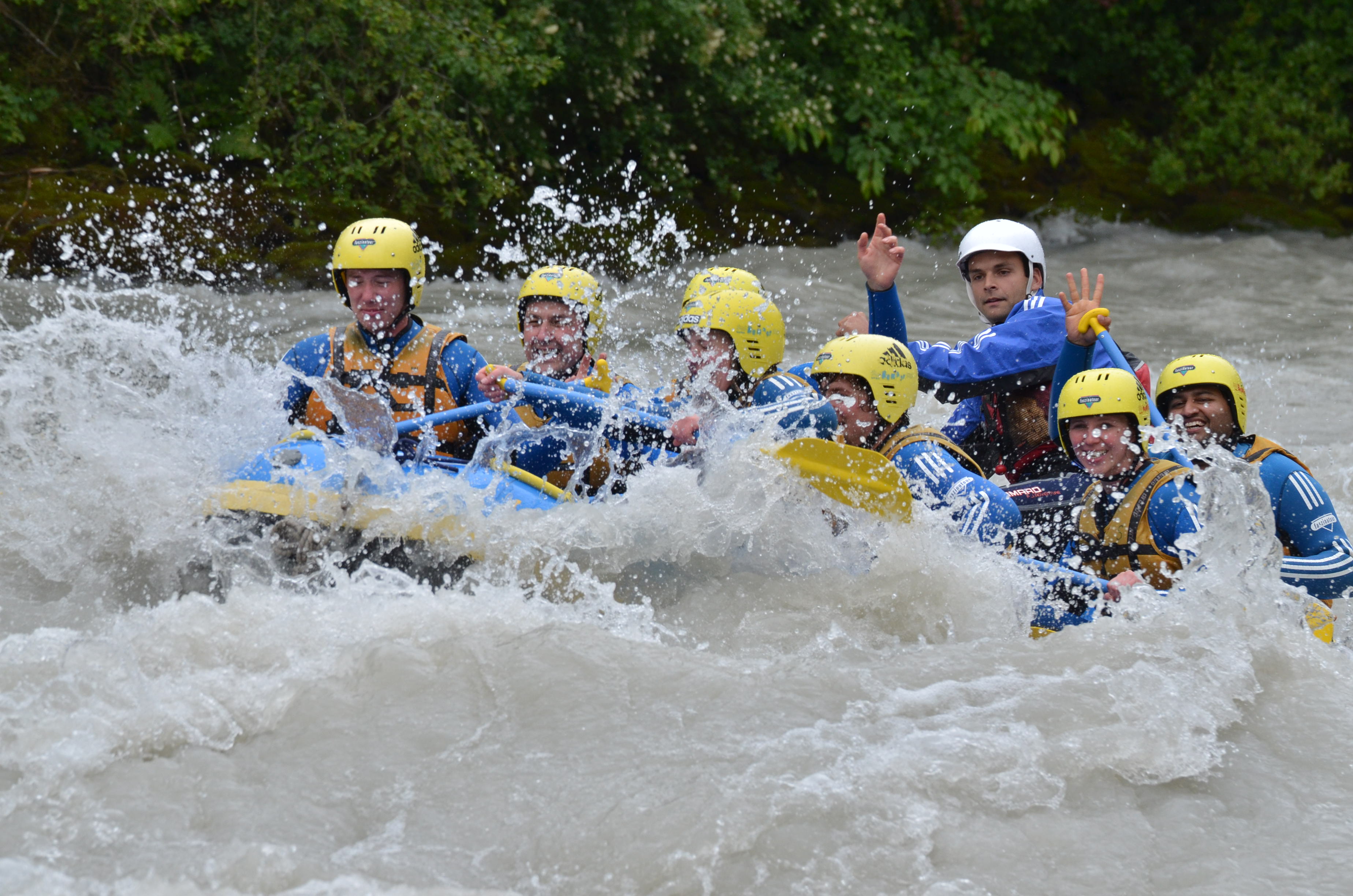 Rafting on the Inn