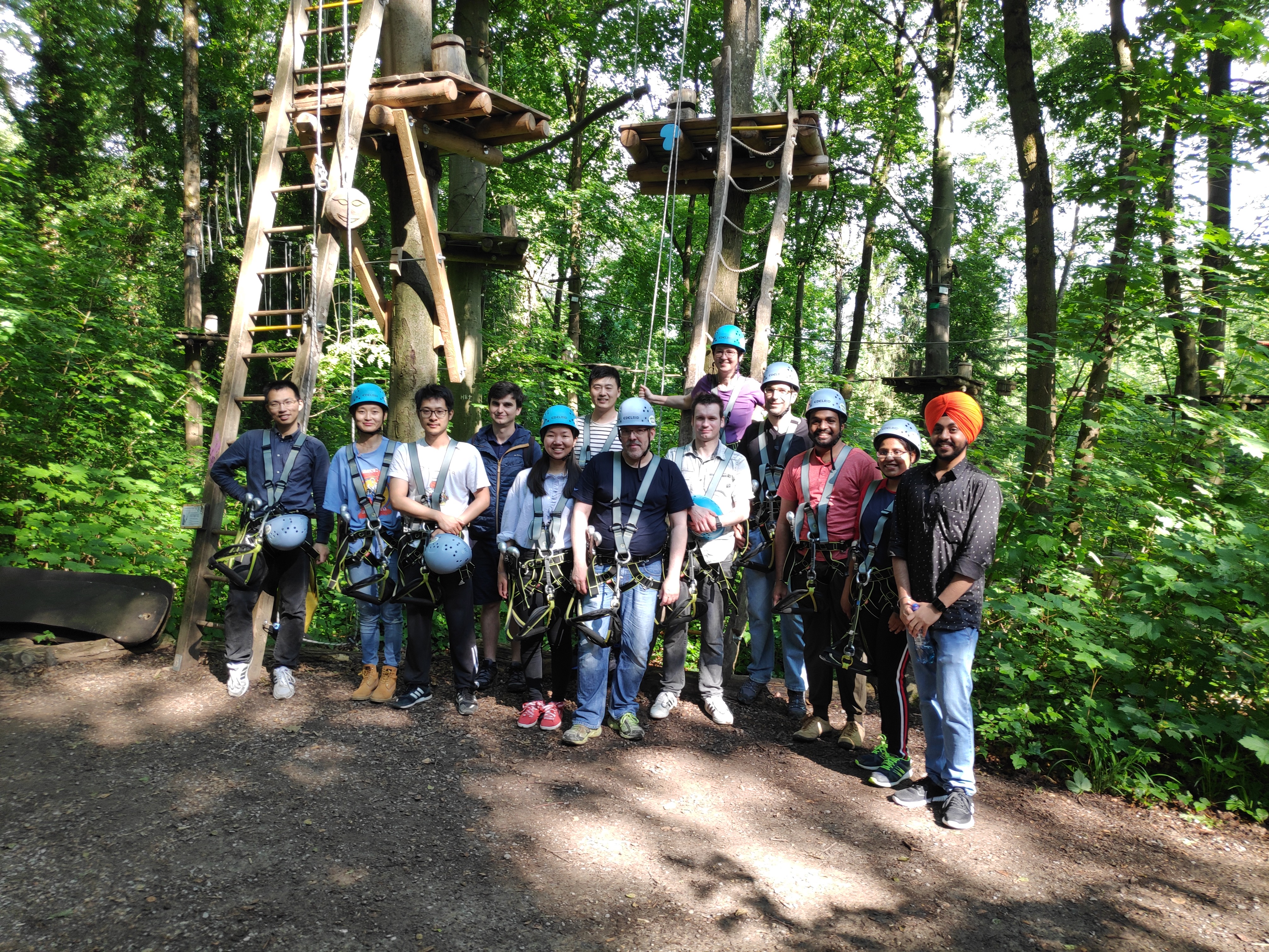 Group Picture High Rope Garden