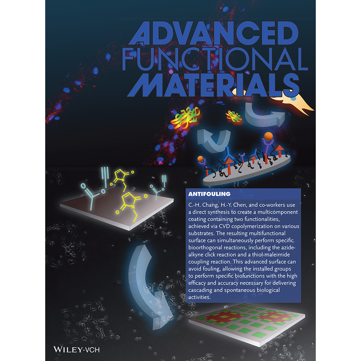  Vapor-Based Multicomponent Coatings for Antifouling and Biofunctional Synergic Modifications