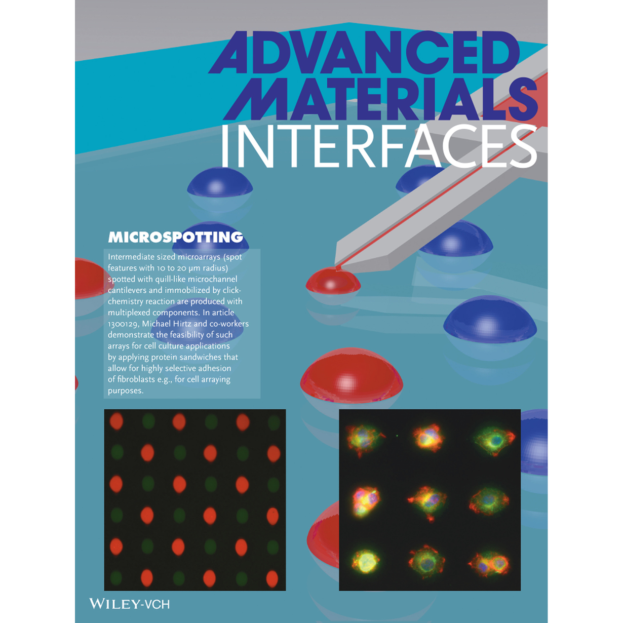 Click-Chemistry Based Multi-Component Microarrays by Quill-Like Pens